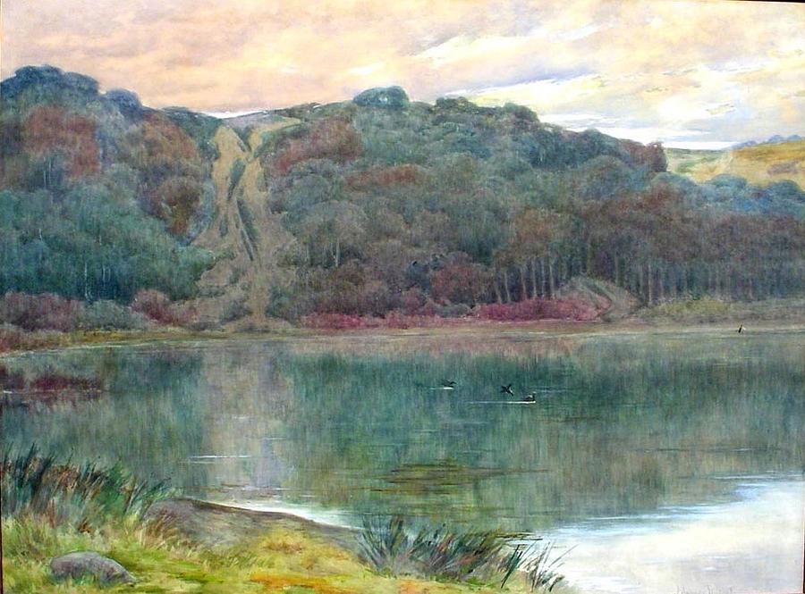 Solitude Painting by J Ambrose Pritchard