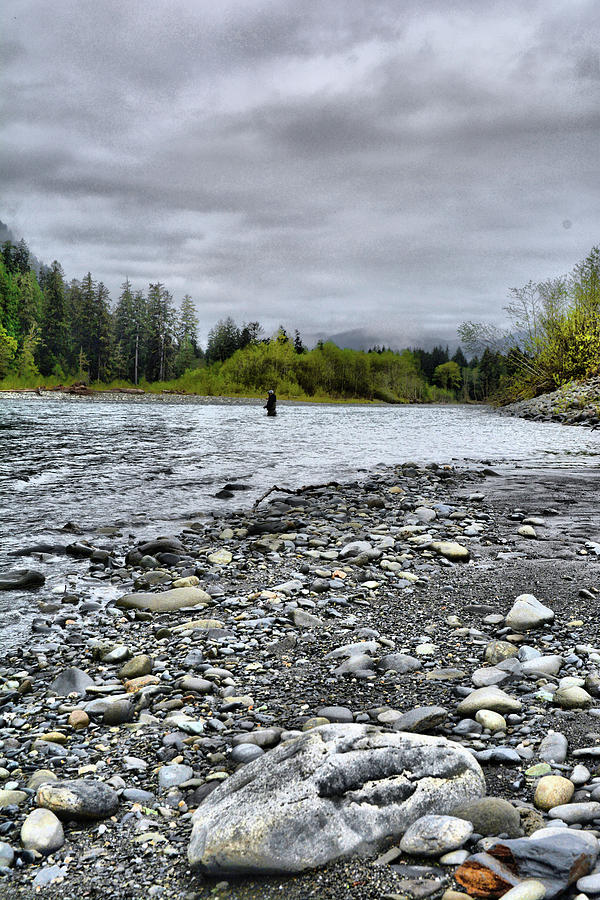 Solitude on the River Photograph by Jason Brooks
