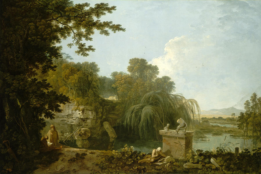 Solitude Painting by Richard Wilson
