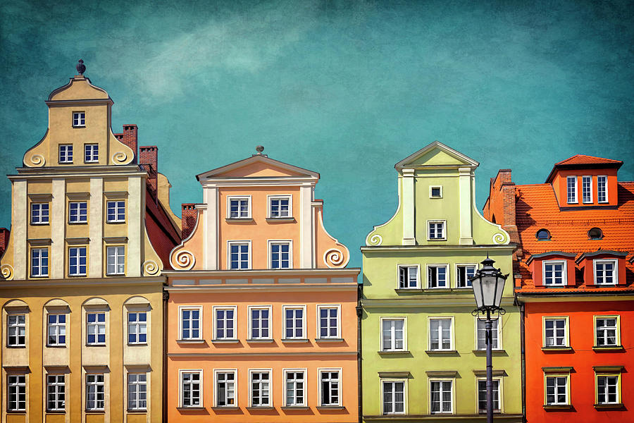 Architecture Photograph - Solny Square Wroclaw Poland by Carol Japp