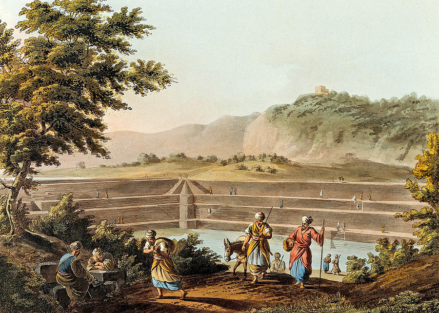 Solomon Pools in 1803 Photograph by Munir Alawi