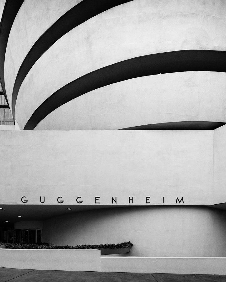 Architecture Photograph - Solomon R. Guggenheim Museum by Stephen Russell Shilling