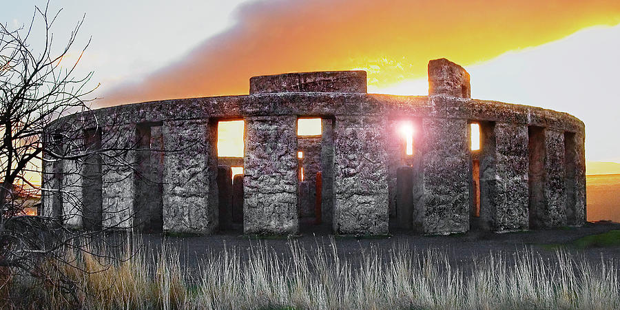 Stonehenge Photograph - Solstice Sunrise by John Christopher