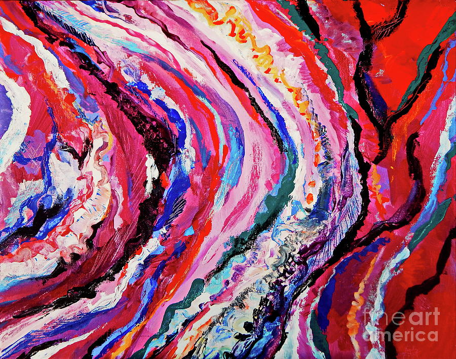 Solution Painting by Priscilla Batzell Expressionist Art Studio Gallery