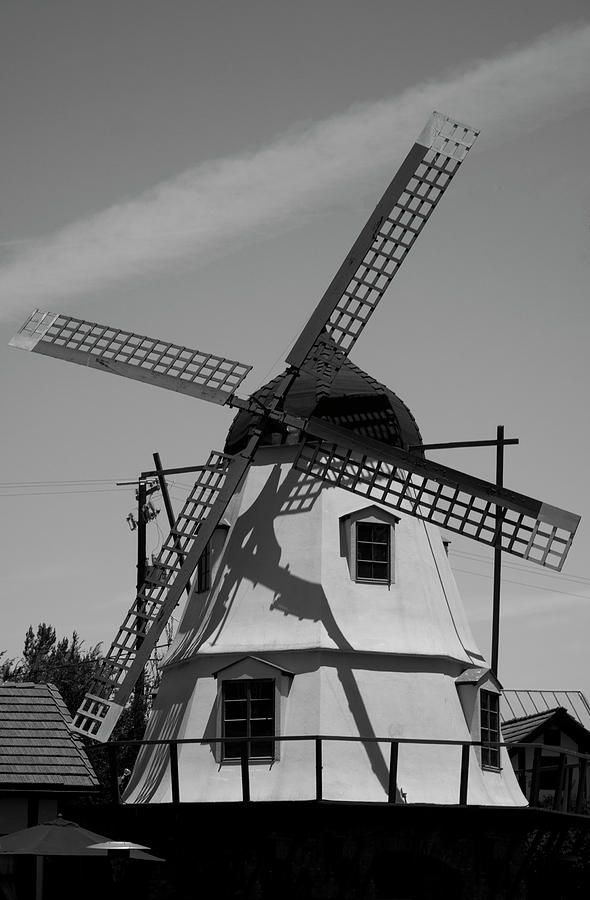 Architecture Photograph - Solvang Windmill by Ivete Basso Photography
