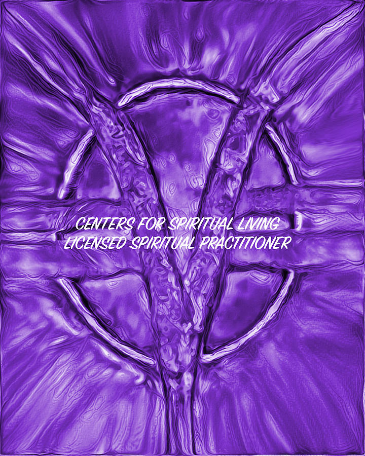 Som Spiritual Practitioner Purple Digital Art by Artistic Mystic