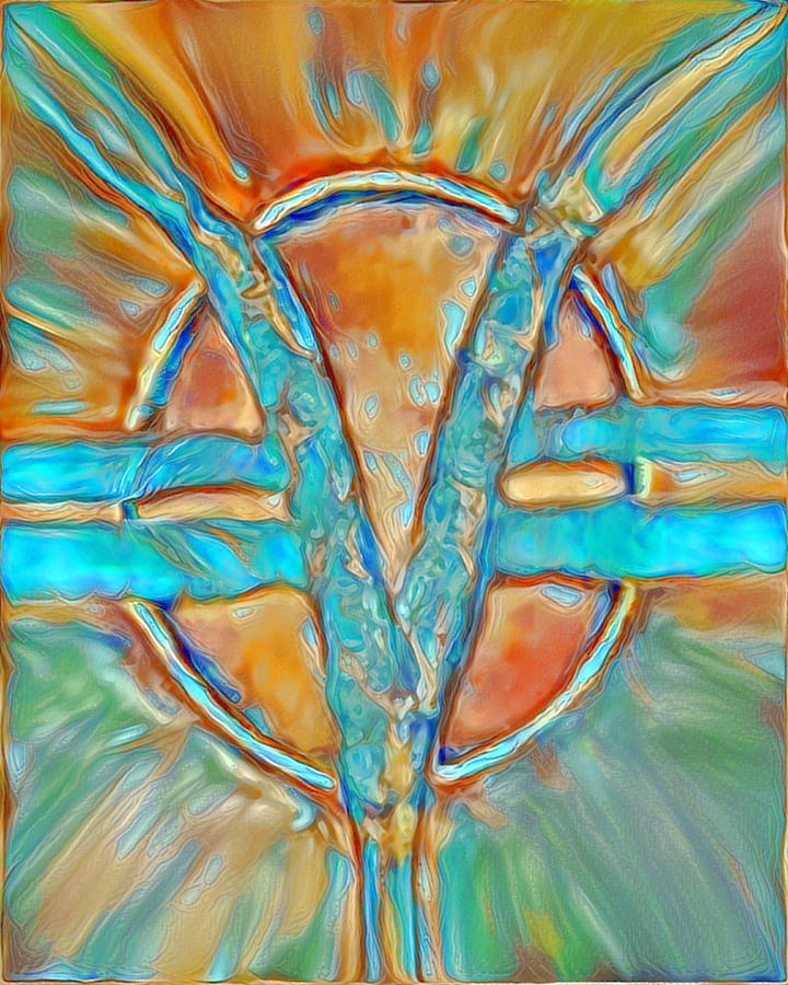 SOM Symbol - Multi B102 Digital Art by Artistic Mystic