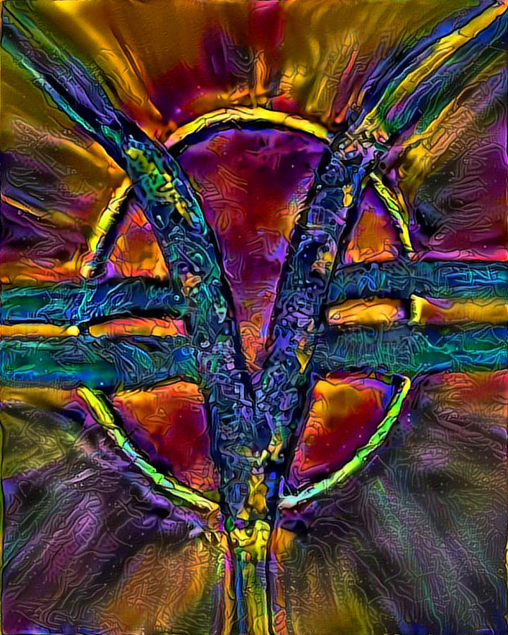 SOM Symbol - Multi E100 Digital Art by Artistic Mystic
