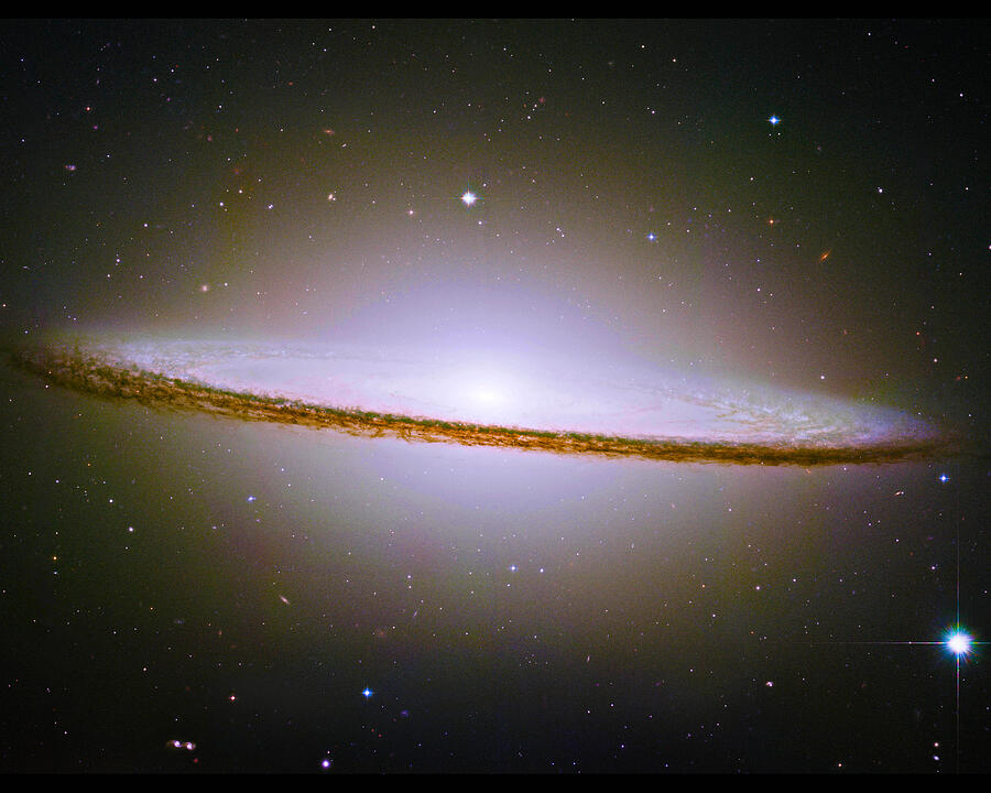 Sombrero Galaxy M104 Photograph by Paul W Faust - Impressions of Light