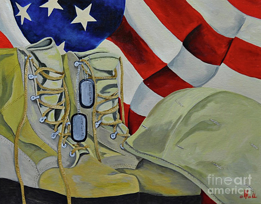 Some Gave All Painting by Herschel Fall - Fine Art America