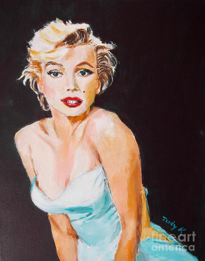 Marilyn Monroe Painting - Some Like It Hot by Judy Kay
