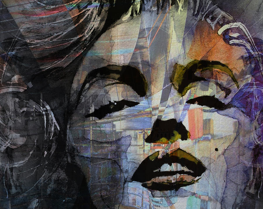 Marilyn Monroe Painting - Some Like It Hot Retro by Paul Lovering