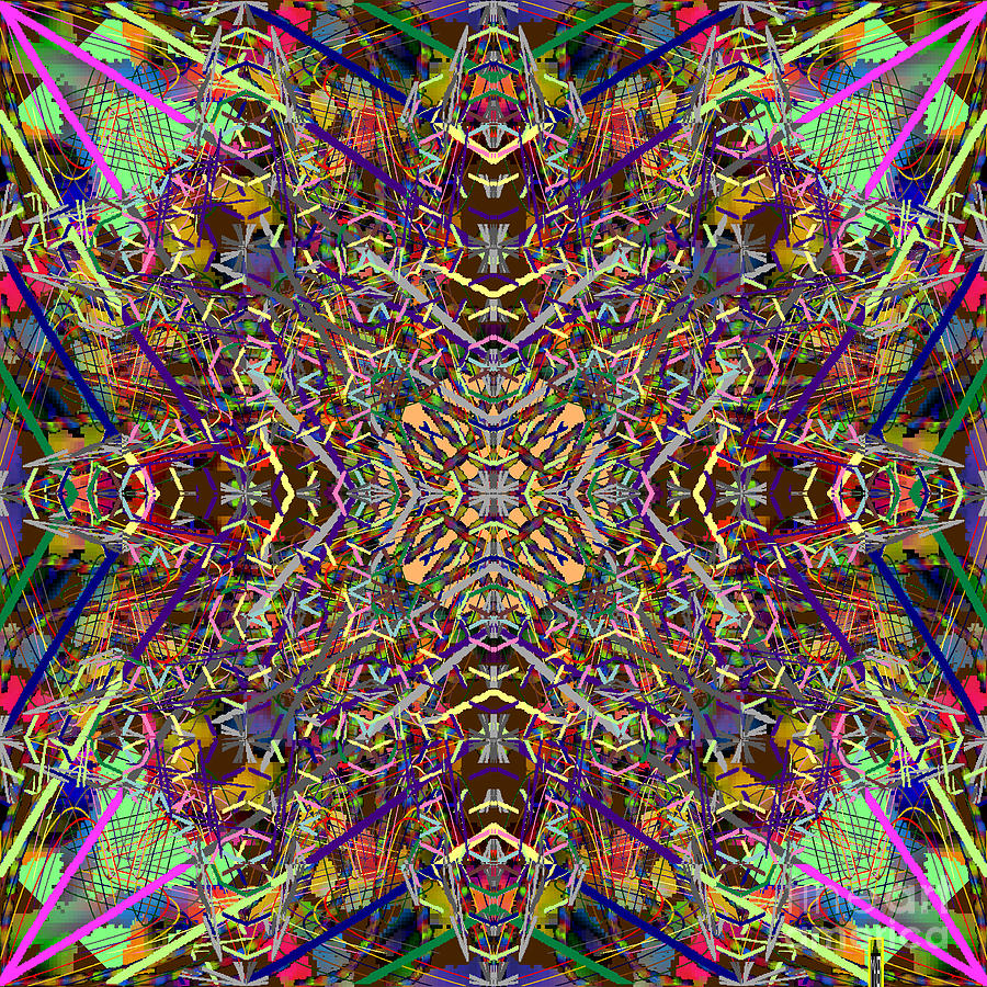 Some Symmetry 63 Digital Art by MKatz Brandt - Fine Art America