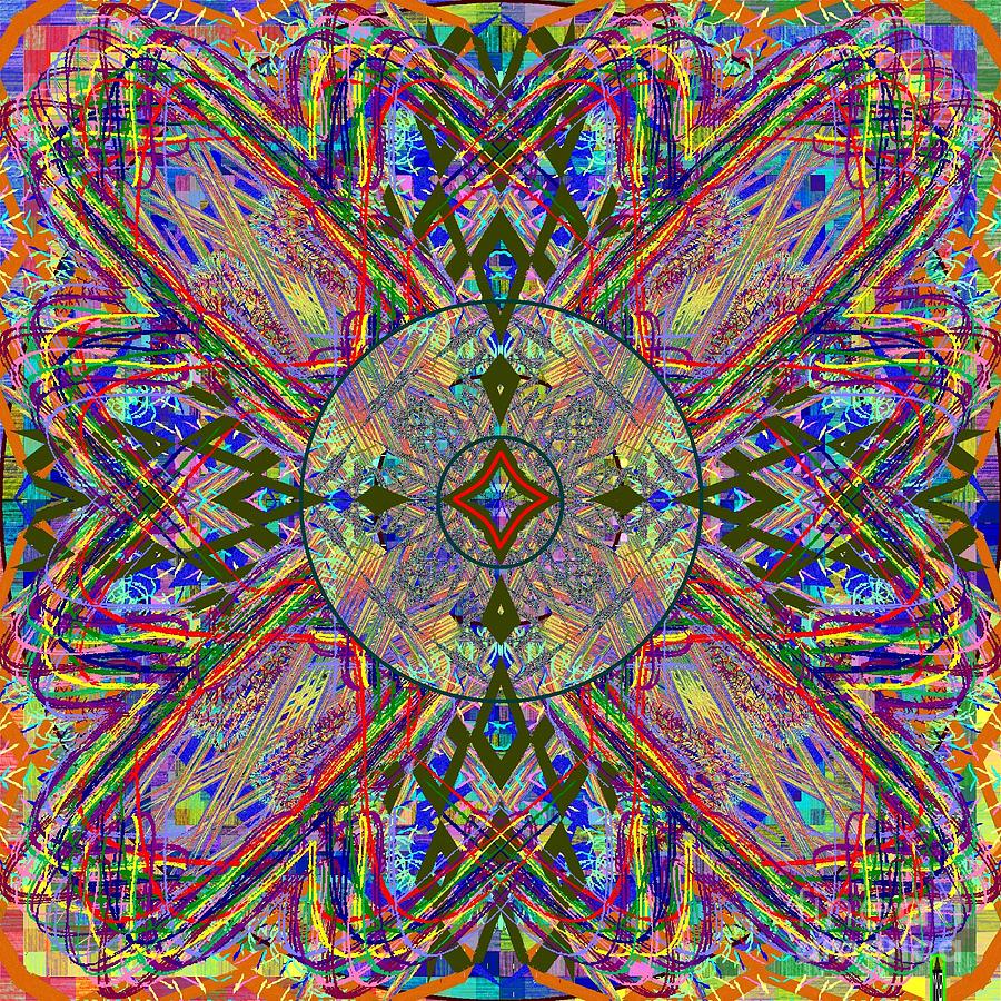 Some Symmetry 67 Digital Art by MKatz Brandt | Fine Art America