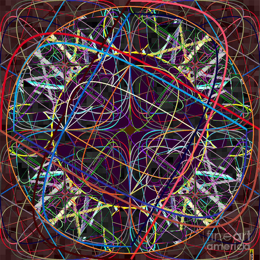 Some Symmetry 96 Digital Art by MKatz Brandt - Pixels