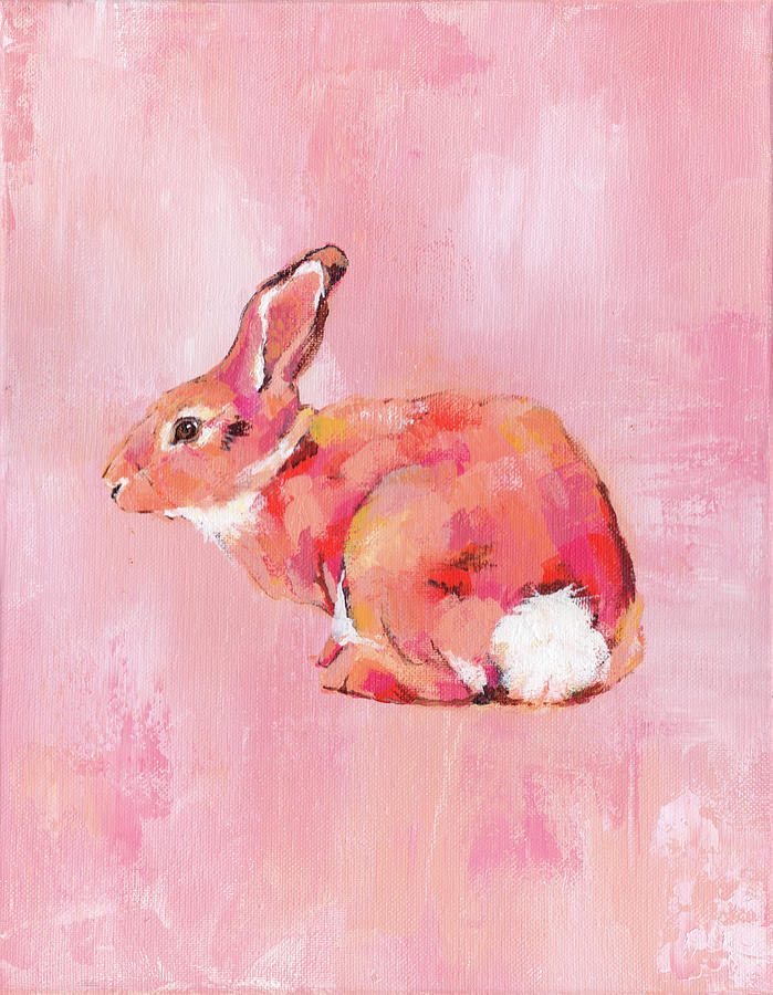 Bunny Painting - Somebunny to Love by Stephie Jones