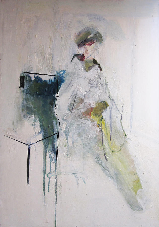 Abstract Painting - Someone by Ewa Smuga