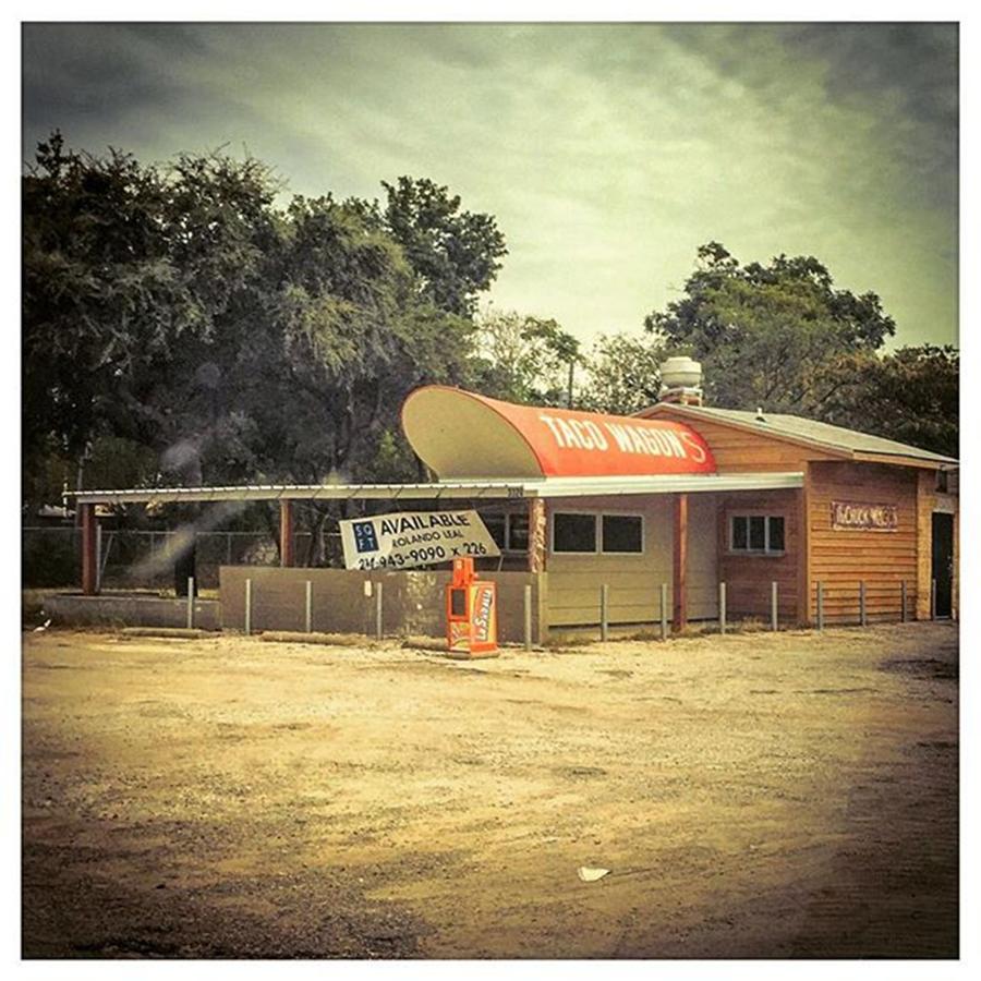 Dallas Photograph - Someones Dream Of Owning A Taco Wagon by Alexis Fleisig