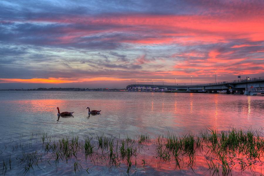Somers Point sky Photograph by John Loreaux