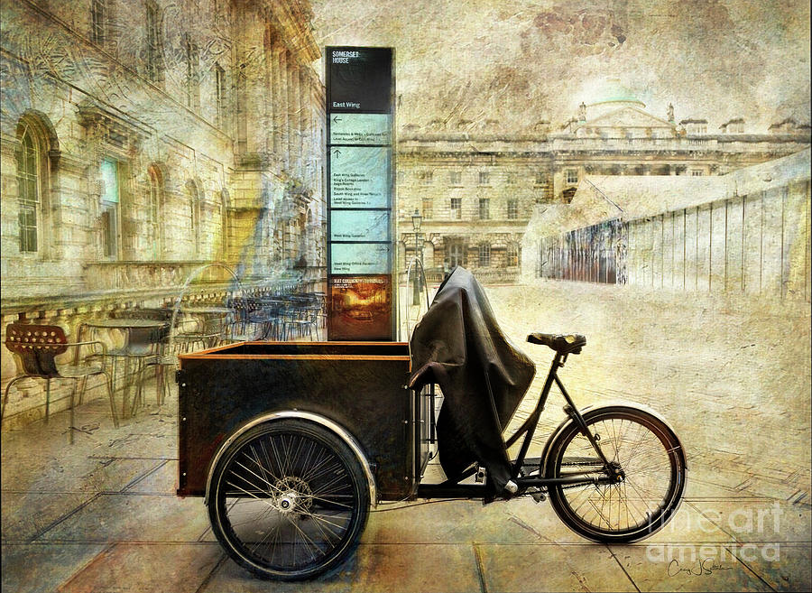 Somerset House Cart Bicycle Photograph by Craig J Satterlee