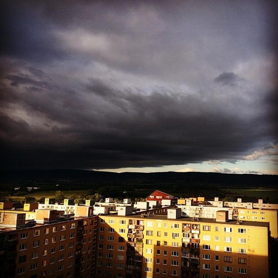 Clouds Photograph - Somethin Commin #sky #sun  #storm by Jakub Horsky