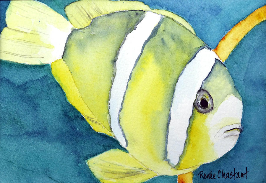 Something Fishy Painting by Renee Chastant - Fine Art America