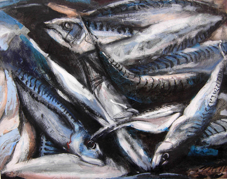 Something Fishy Painting by Tom Smith