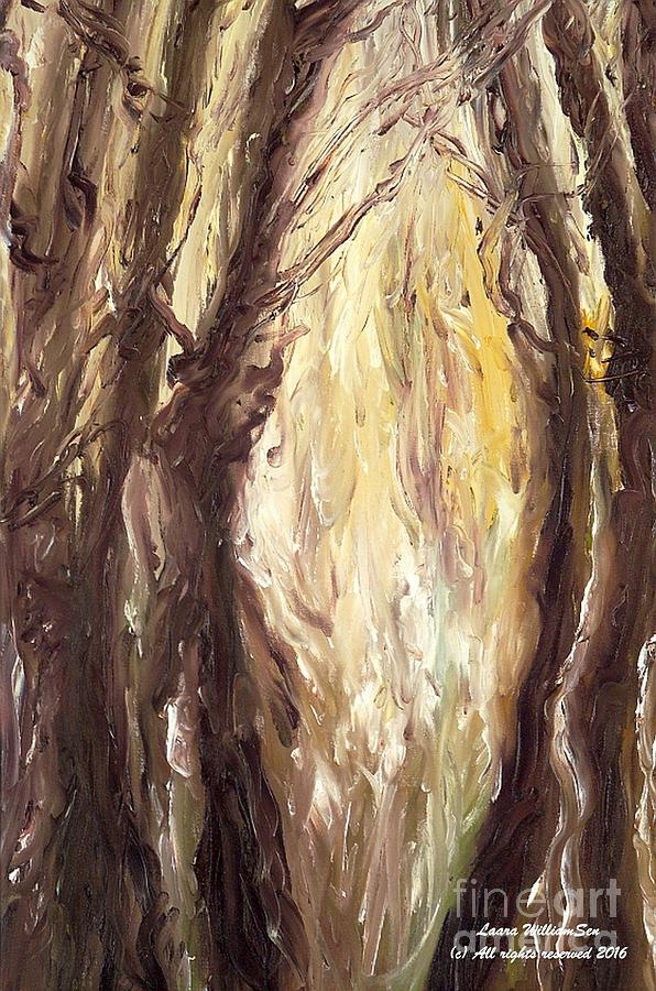 Something In The Woods Painting by Laara WilliamSen