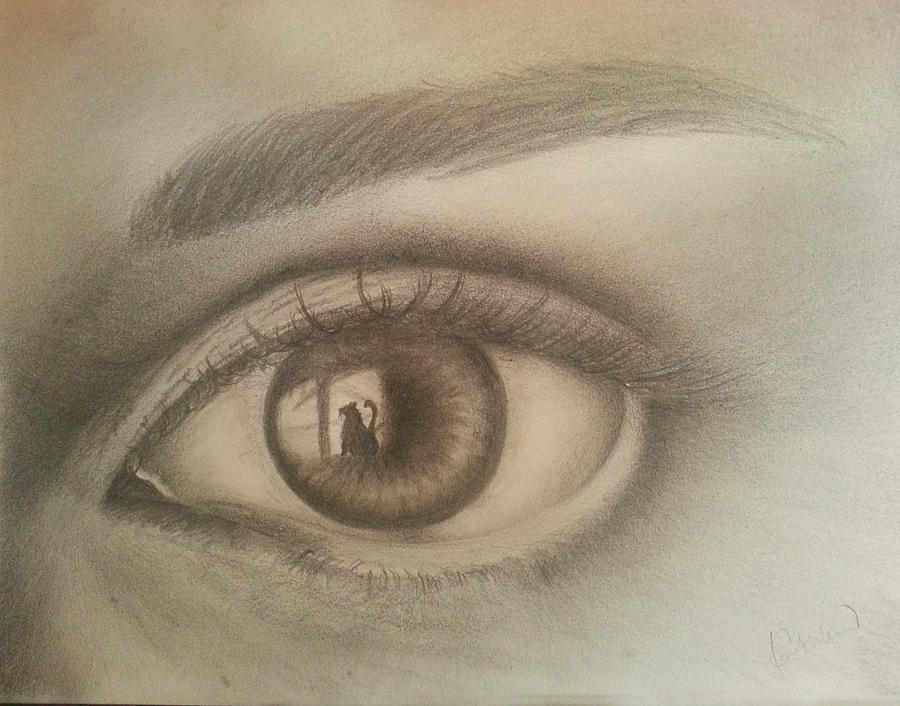 Something in your eyes Drawing by Kathleen Wong - Fine Art America