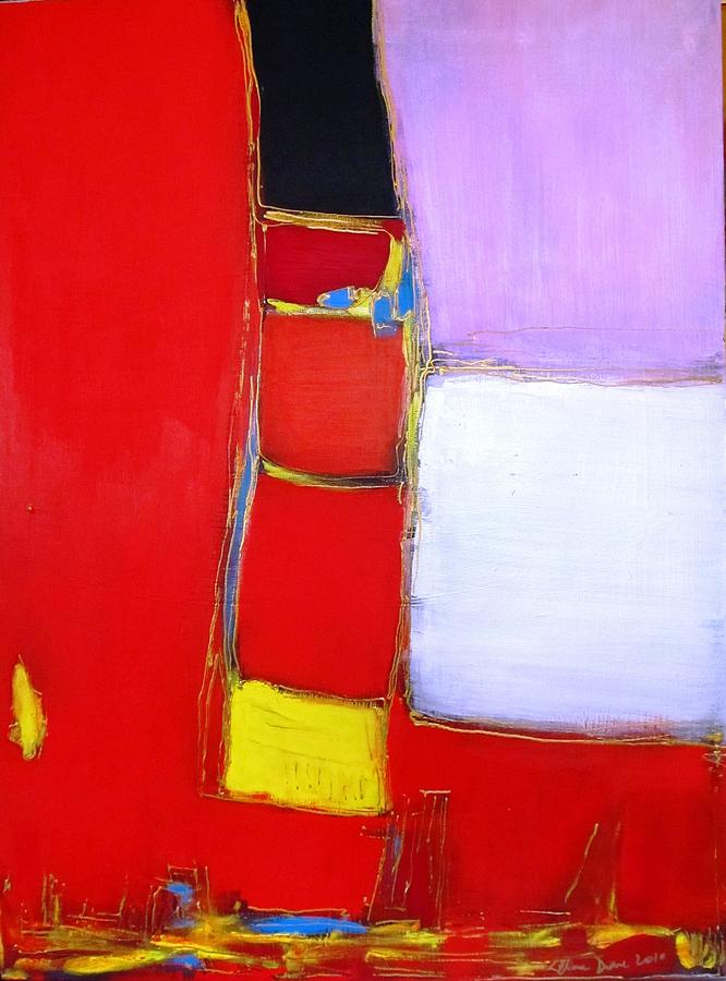 Something Red 1 Painting by Lilliana Didovic