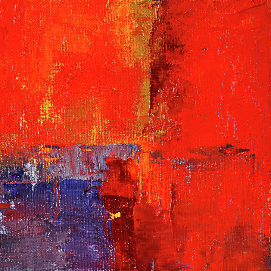 Something Red Painting by Nancy Merkle