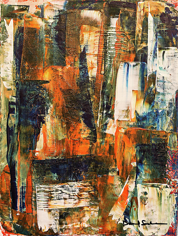 Abstract Painting - Sometimes a Disturbance by Dan Sisken