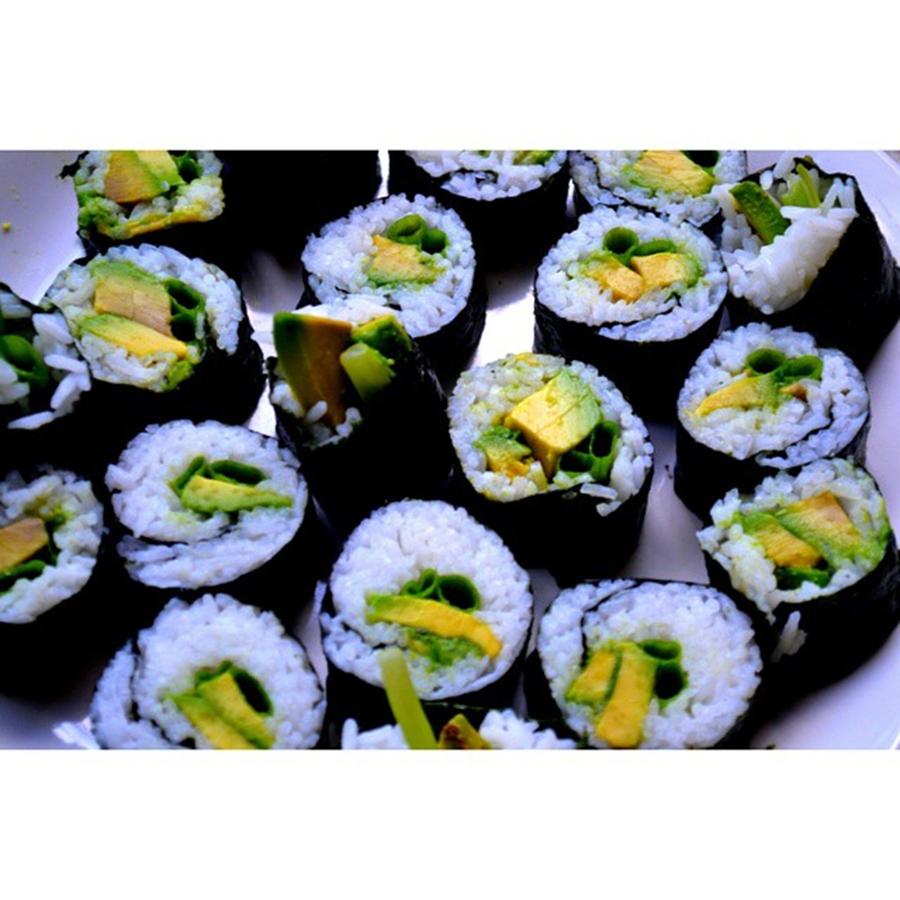 Sushi Photograph - Sometimes I Can Actually Roll! Most Of by Kathryn Reilly