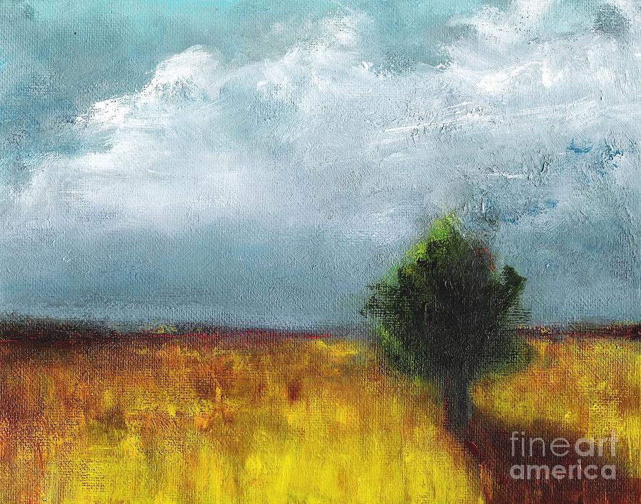 Landscape Painting - Sometimes The Light is Just Right by Frances Marino
