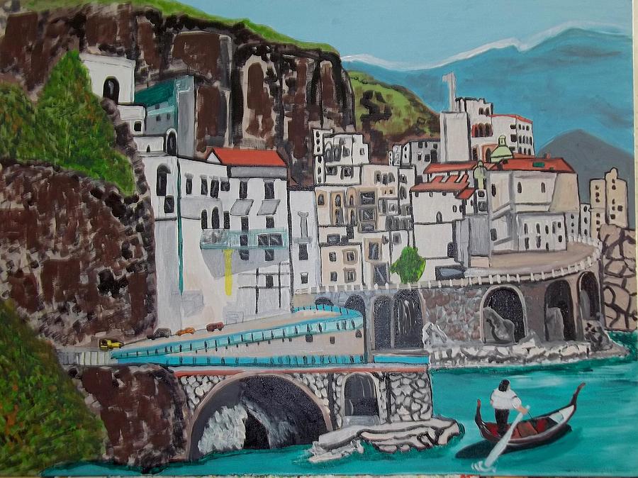 Somewere In Italy Painting by Jeffrey Foti Somewere In Italy Painting by Jeffrey Foti