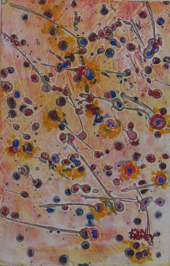 Abstract Painting - Somewhat Connected by John Honey Abstract Painting - Somewhat Connected by John Honey