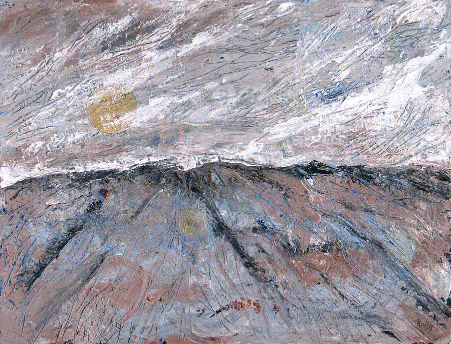 Mountains Painting - Somewhere Higher by Rollin Kocsis Mountains Painting - Somewhere Higher by Rollin Kocsis