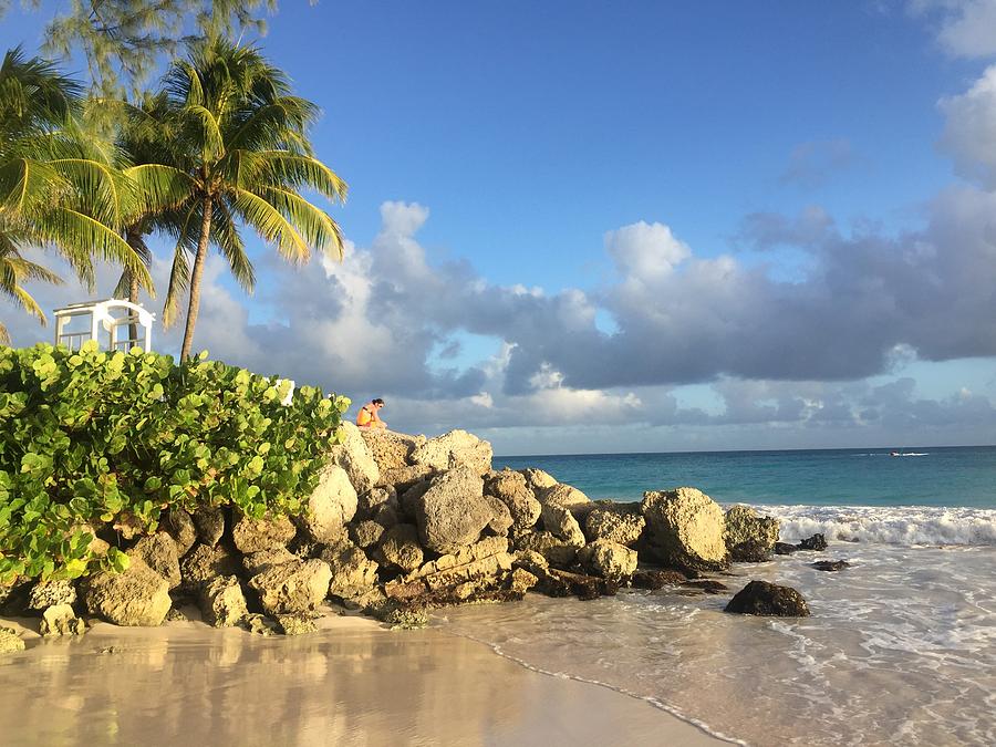 Caribbean Photograph - Somewhere in Barbados by Cindy Ross Caribbean Photograph - Somewhere in Barbados by Cindy Ross