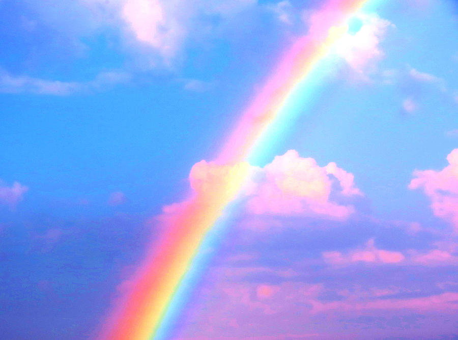 Somewhere Over The Rainbow... Photograph by Emma Gossett - Pixels