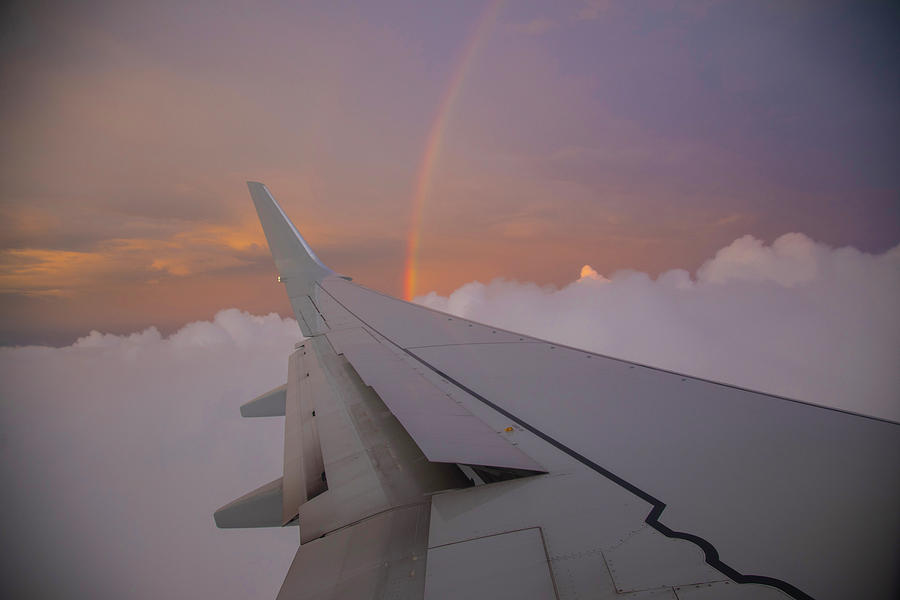 Somewhere over the rainbow Photograph by Steve Gravano