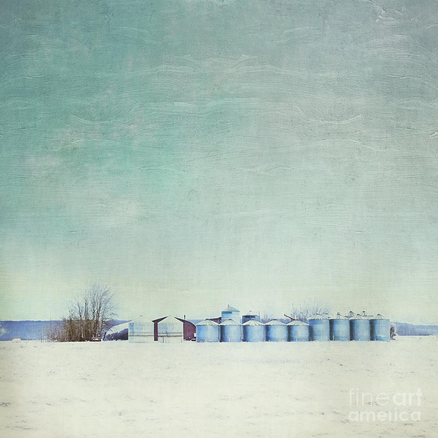 Winter Photograph - Somewhere by Priska Wettstein