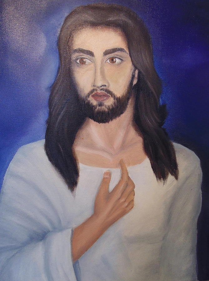 Son of God Painting by Shanti Art Studio | Fine Art America