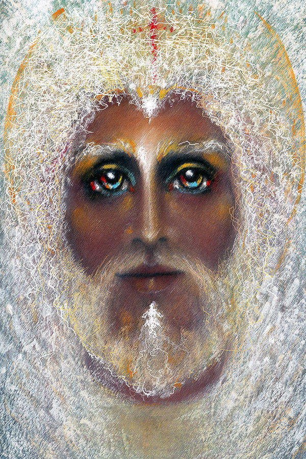 Son Of God Pastel by Vicki L Thomas