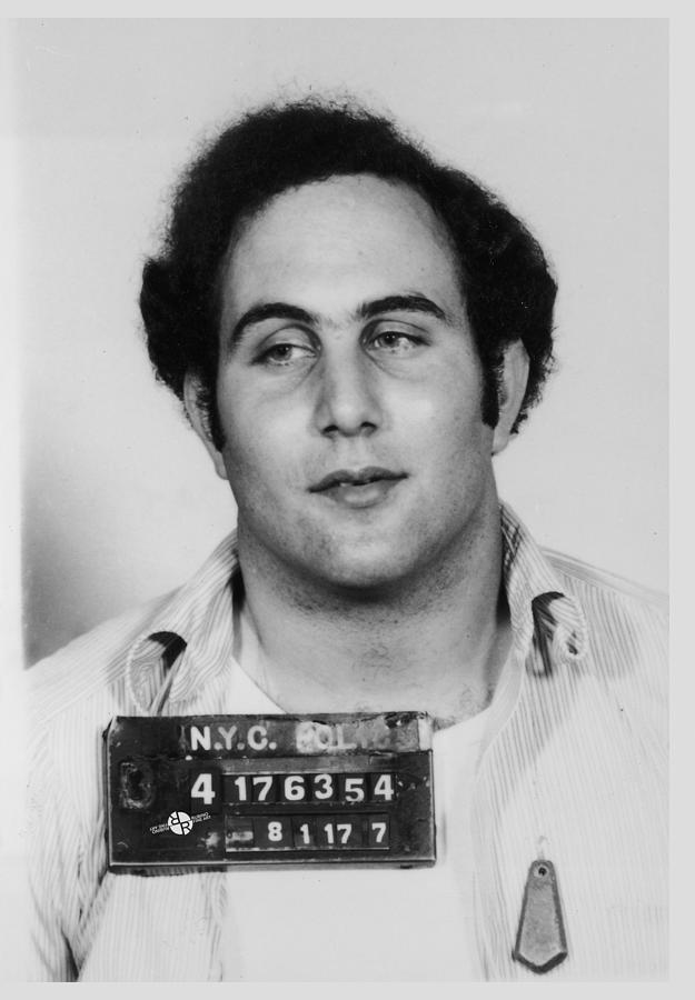 Son of Sam David Berkowitz Mug Shot 1977 Vertical Photograph by Tony Rubino