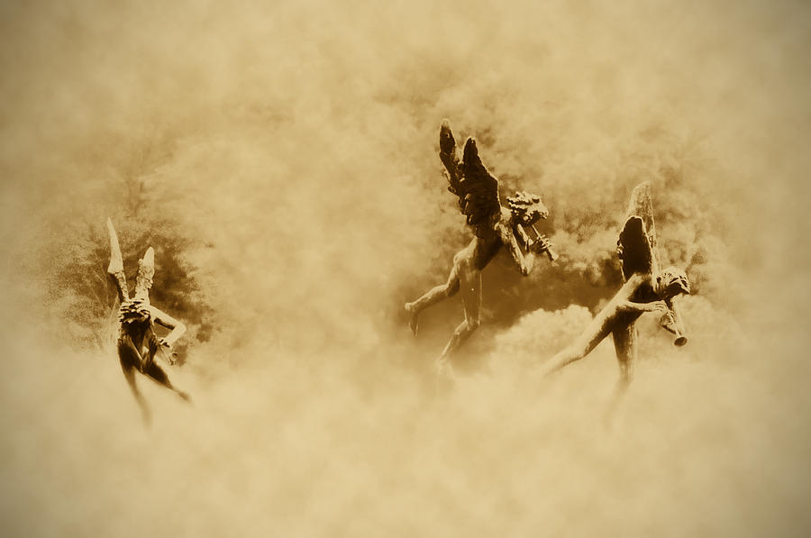 Song of the Angels in Sepia Photograph by Bill Cannon