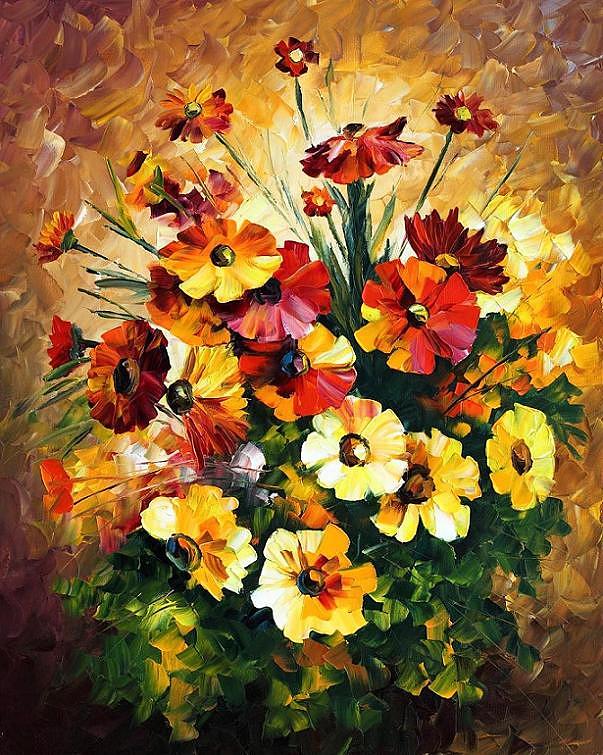 Songs Of My Heart Painting by Leonid Afremov | Fine Art America