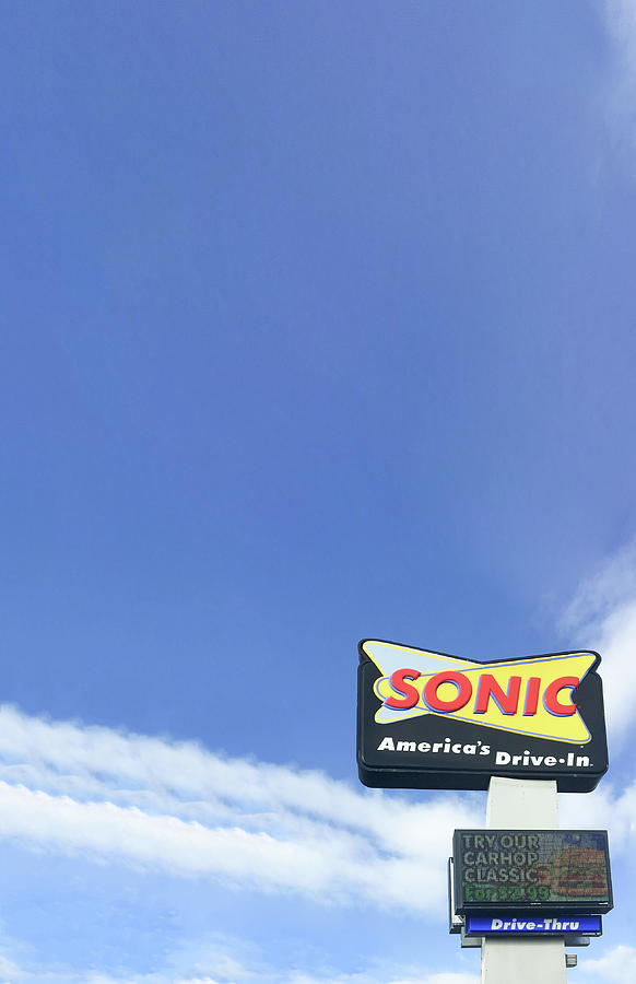 Sonic Americas Drive In Photograph by Bert Peake
