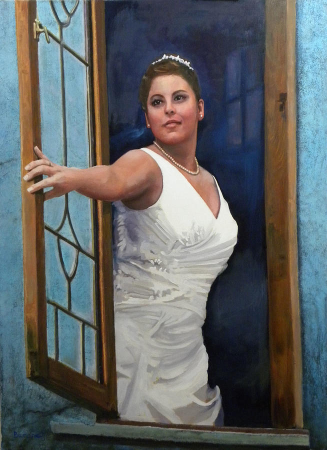Sonja Painting by Richard Barone