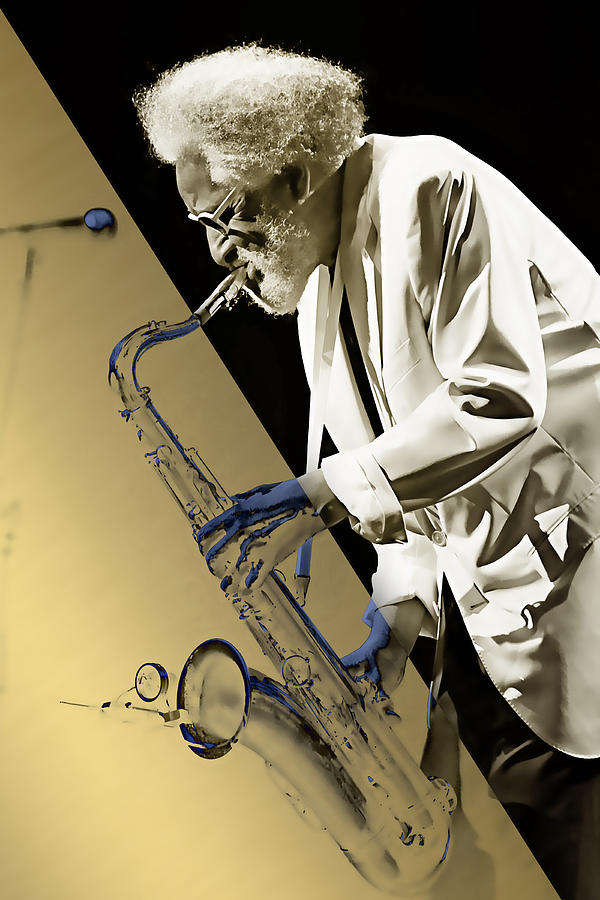 Jazz Mixed Media - Sonny Rollins Collection by Marvin Blaine