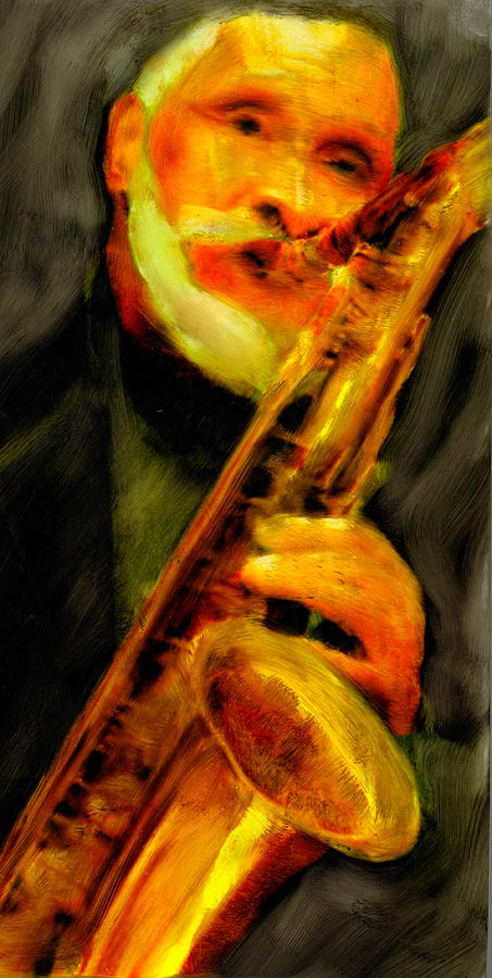 Sonny Rollins Global Warming Painting by FeatherStone Studio Julie A Miller